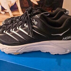Hoka Mafate Three2 Black Cosmic Grey - Men's Size 13 (1141572-BKCS) Hiking NEW
